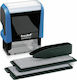 Trodat Rectangular Self-Inking DIY Stamp Kit