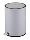 Cyclops Metallic Bathroom Basket Soft Close 6lt Gray