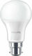 Philips Corepro LED Bulb 11W for Socket B22 and Shape A60 Warm White 1055lm