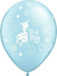 Μπαλόνια Its A Boy Soft Giraffe Prl Light Μπλε 25τμχ