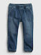 GAP Kinder Schlaghose Jeans Blau