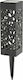 Rabalux Mora Spiked Solar Light Traffic light Warm White 3000K with Photocell IP24 18cmx6cmx6cmcm