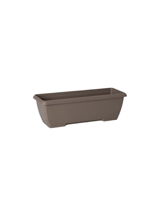 Plastecnic Terrae Mini Planter Box Plastic Bej ...