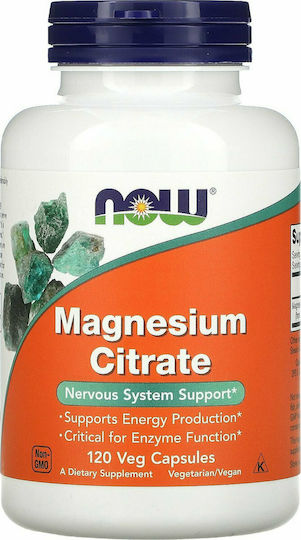 Now Foods Magnesium Citrate 120 veg. caps