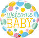 Φοιλ Welcome Baby Dots 46cm