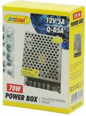 LED Power Supply 70W 12V Andowl