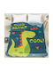 Beauty Home Κουβέρτα Fleece Art Μπλε 160x220εκ.
