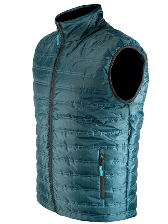 Bormann Pro Roma BPP7058 Men's Safety Vest Turquoise with Coating
