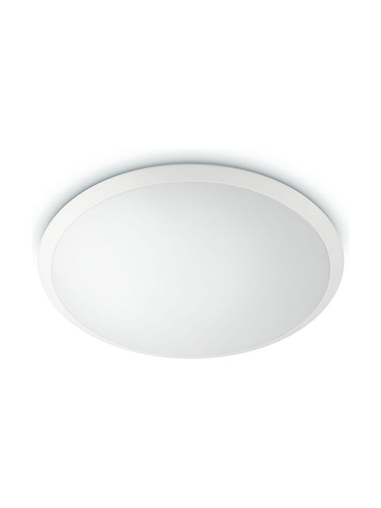 Philips 31821/31/P5 Classic Plastic Ceiling Mount Light with Integrated LED in White color 35pcs