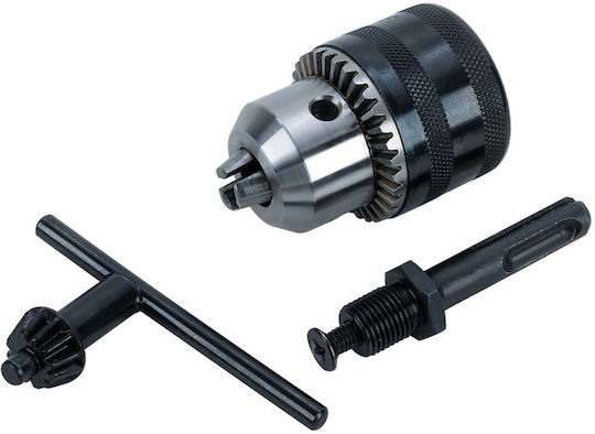 Wolfcraft 2649000 Adapter für Bohrhammer SDS-PUS & Zahnräder Set 3Stück