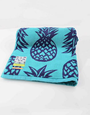 Scotch & Soda Beach Towel Blue 150x75cm.