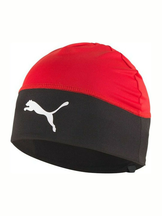 Liga Beanie Γυναικείος Σκούφος Πλεκτός σε Κόκκινο χρώμα
