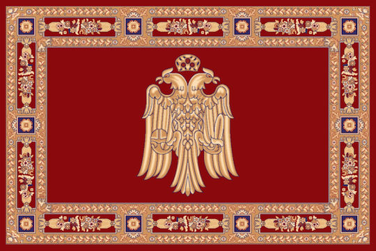 Isexan Orthodoxia Църковен килим пътека Червено 130x100εκ. 40-1310-7000