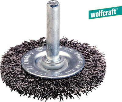 Wolfcraft Drill Wire Brush 75mm 2711000