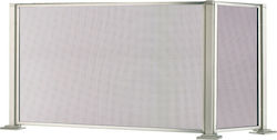 Zogometal Metallic Fireplace Screen with 2 Pane...