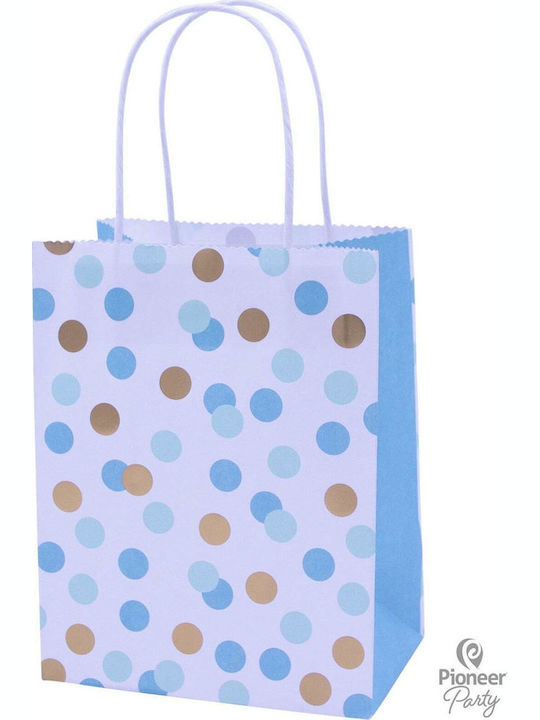 Amscan Papier Tasche Für Geschenk Blau 4 Stück
