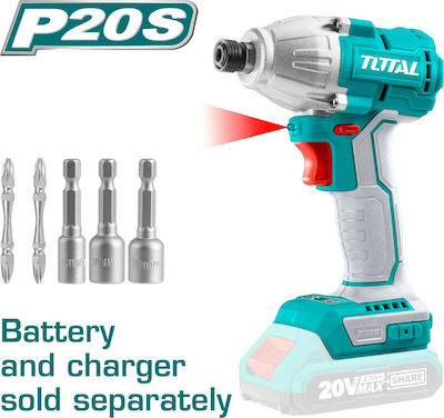 Total Impact Screwdriver Battery Brushless 20V Solo