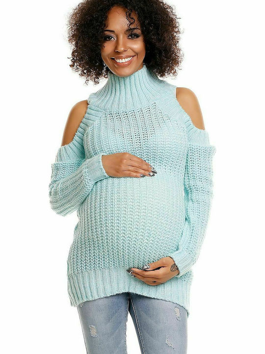 PeeKaBoo 30040C Pullover Schwangerschafts-Tops Ice Mint 84339