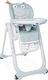 Chicco Polly 2 Start Klappbar Hochstuhl mit Metallrahmen & Stoffsitz Steel Blue