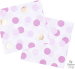 Party Napkins Pink & Gold Dots 33cm 16pcs Pink 33x33cm. 16pcs