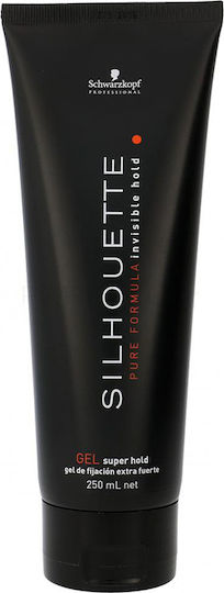 Schwarzkopf Silhouette Formula clasică Invisible Super Hold Gel de păr 250ml