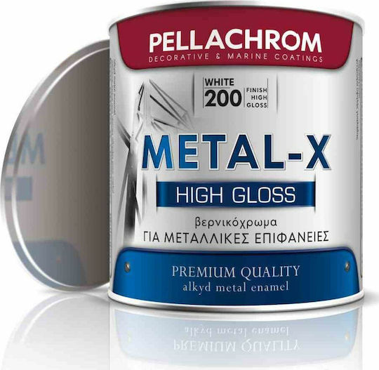 Pellachrom Metal-x High Gloss Marine Paints & Coatings Superstructure Colour Number 200 2.5L 200 White