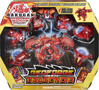 Spin Master Miniature Toy GeoForge Dragonoid Bakugan for 6+ Years (Various Designs/Assortments of Designs) 1pc