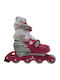 MegaFitness Spirit Adult/Kids Adjustable Inline Rollers Multicolour