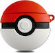 Silikon Pokeball mit Haken Hülle Silikon White / Red für Apple AirPods 1 / AirPods 2