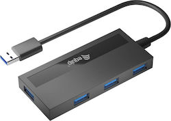 Equip USB Хъб с 4 USB 3.0 Порта и USB-A Връзка