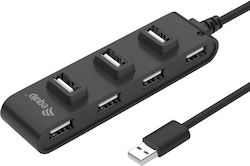 Equip USB Hub 7 Θυρών (USB-A) 128957