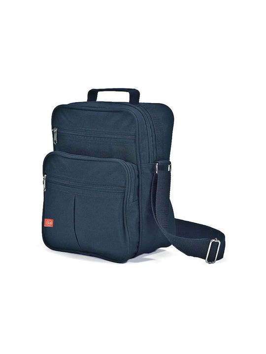 Benzi BZ3325 Ανδρική Τσάντα Ώμου / Χιαστί σε Μπλε χρώμα