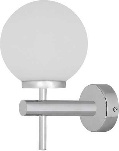 Rabalux Avery Modern Wall Lamp with Integrated LED and Natural White Light Silver 14cm