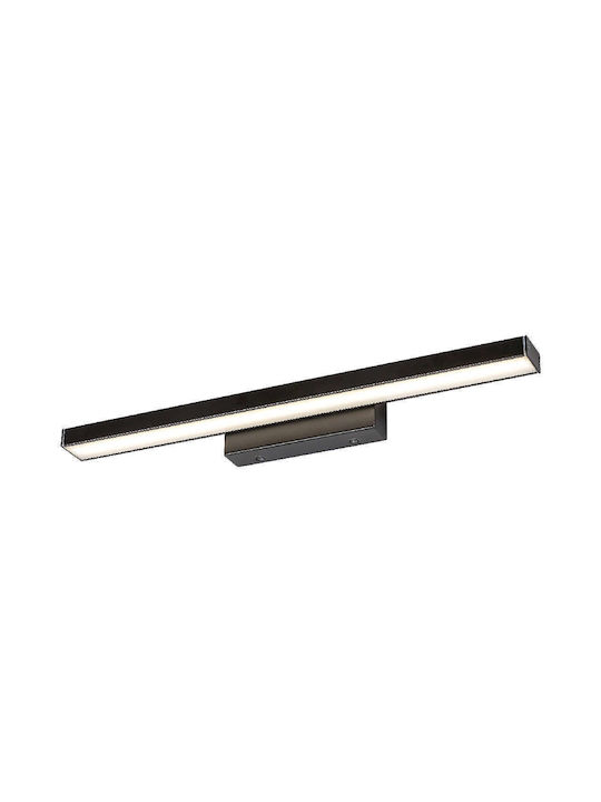 Rabalux John Modern Lamp Bathroom with Integrated LED and Warm White Light Black