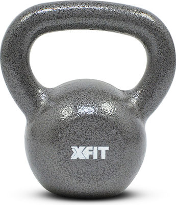X-FIT Gray Cast Iron Kettlebell 8kg