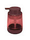 Kleine Wolke Belly Tabletop Glass Dispenser Brown