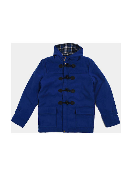 Trax Kids Montgomery Coat Long Hooded Blue