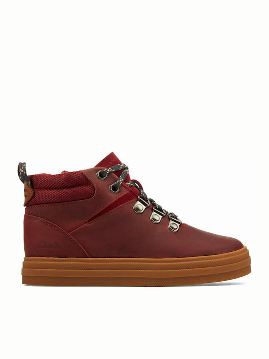 Clarks Nova Hike K Ανατομικά Δερμάτινα Παιδικά ...