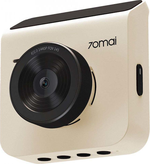 70Mai A400 Κάμερα DVR Αυτοκινήτου 1440P με Οθόνη Wi-Fi, GPS Καταγραφικό DVR Αυτοκινήτου