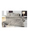 Guy Laroche Bettdecke Einzelbett mit Hollowfiber-Füllung 160x220cm Eden Beige