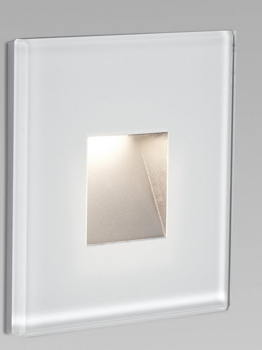 Faro Barcelona Dart Επιτοίχιο Εξωτερικό Σποτ LED IP65 2W 8x8εκ.