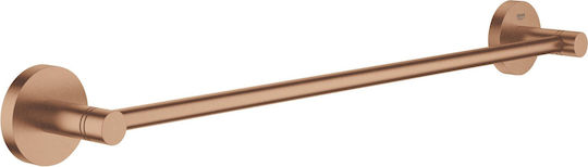 Grohe Essentials Ράγα Μπάνιου Μονή Επιτοίχια με Βίδες ​50.4x50.4cm Brushed Warm Sunset
