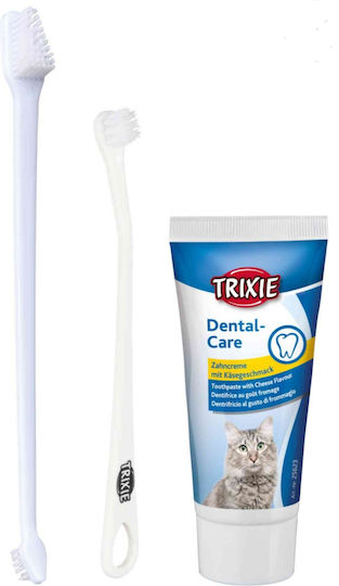 Trixie Cat Nutrition Supplement Cat Dental Care Set 25620