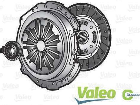 Valeo Комплект съединител за Fiat Seicento 1998-2010 54hp