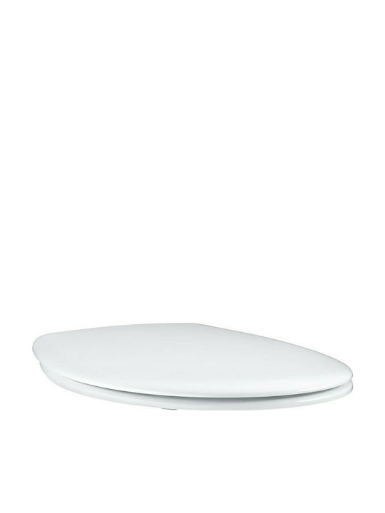 Grohe Bau Ceramic Καπάκι Λεκάνης Soft Close Πλαστικό 45.9x36.2cm Alpine White