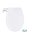 Grohe Bidet Plastic Toilet Seat Alpine White Bau Ceramic 46.9cm