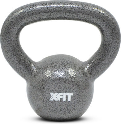 X-FIT Kettlebell Gusseisen 6kg Gray