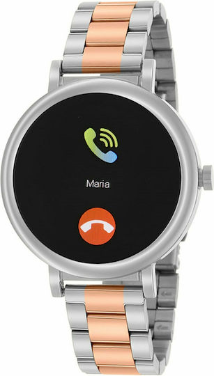 Marea Β61002 40mm Smartwatch με Παλμογράφο (Ροζ Χρυσό)