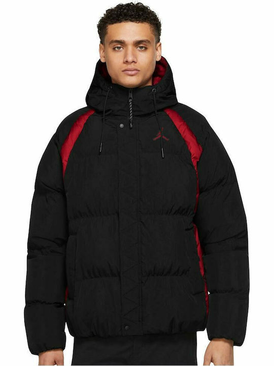 Jordan Winter Jacket Puffer Windproof Black DA9806-010