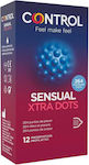 Control Feel Make Feel Sensual Xtra Dots Condoms 12pcs